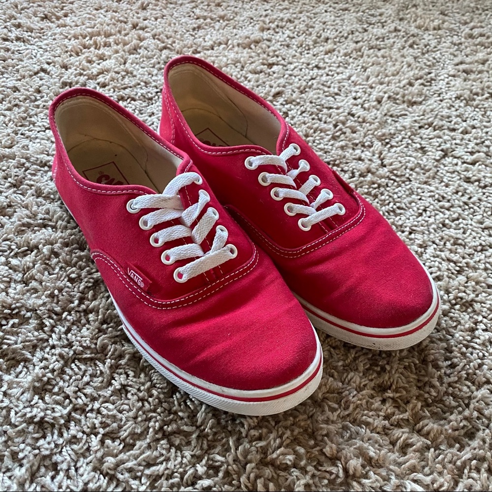 Vans Cherry Red